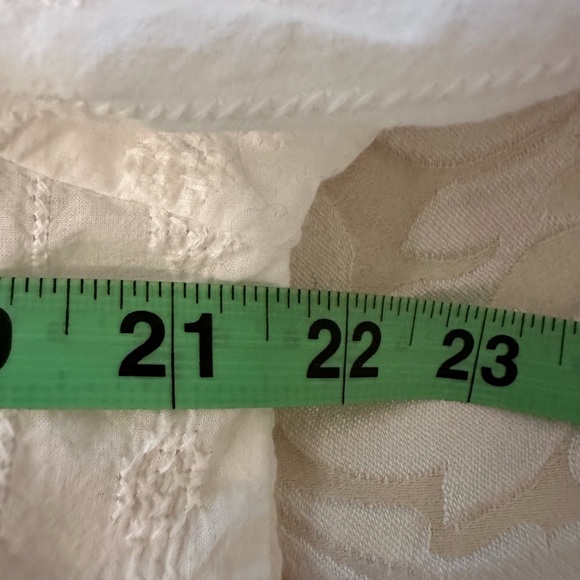 4OUR DREAMERS White Cotton Shirt US XL🌸 - Picture 9 of 10